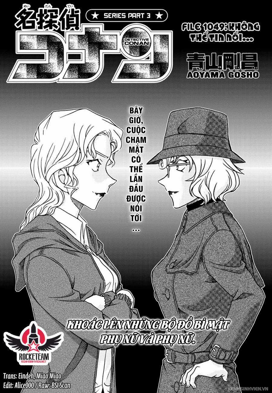 Conan Chapter 1049 trang 0