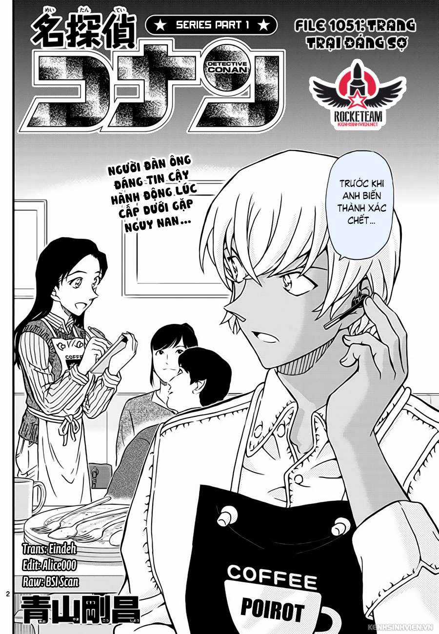 Conan Chapter 1051 trang 1