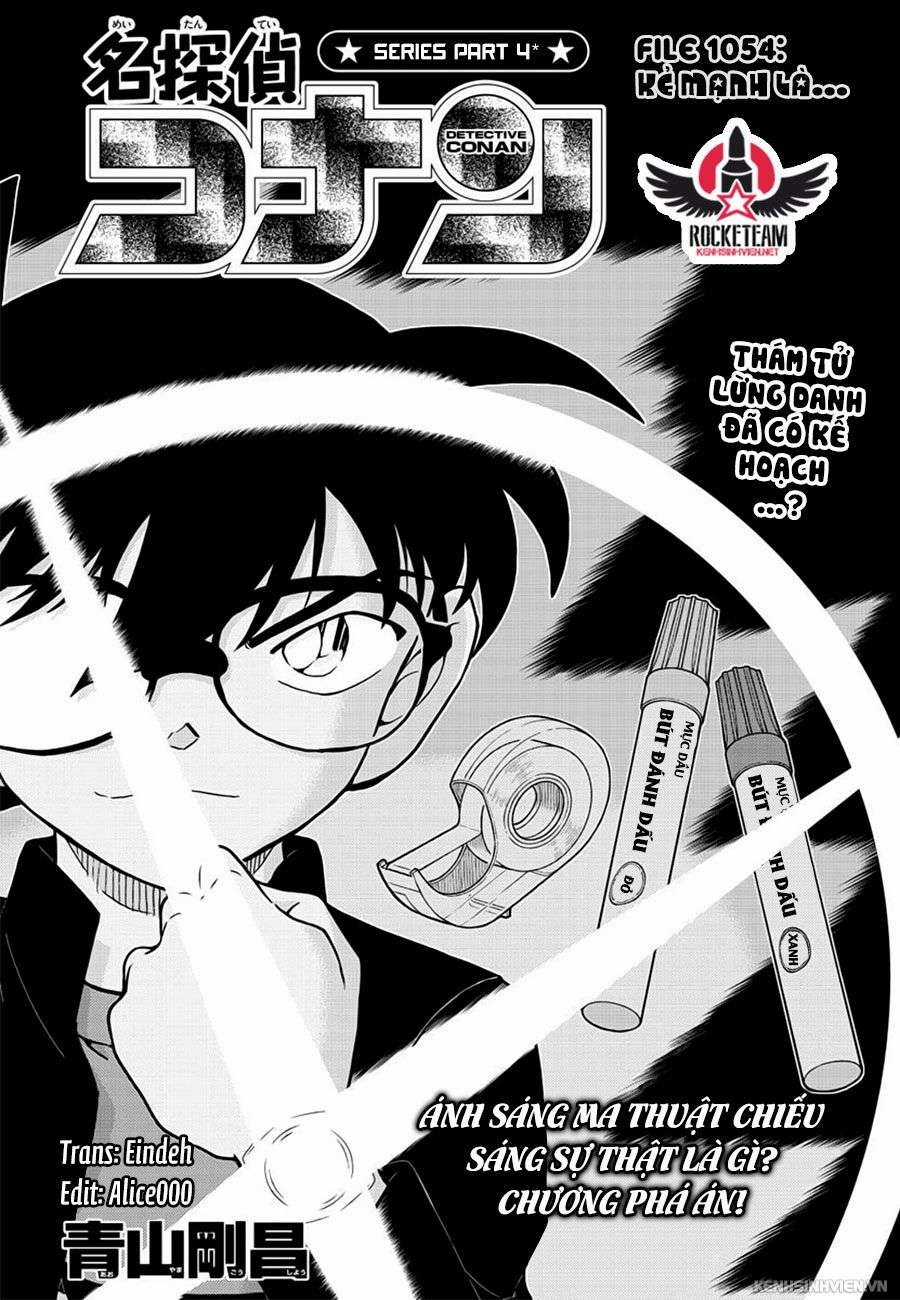 Conan Chapter 1054 trang 0