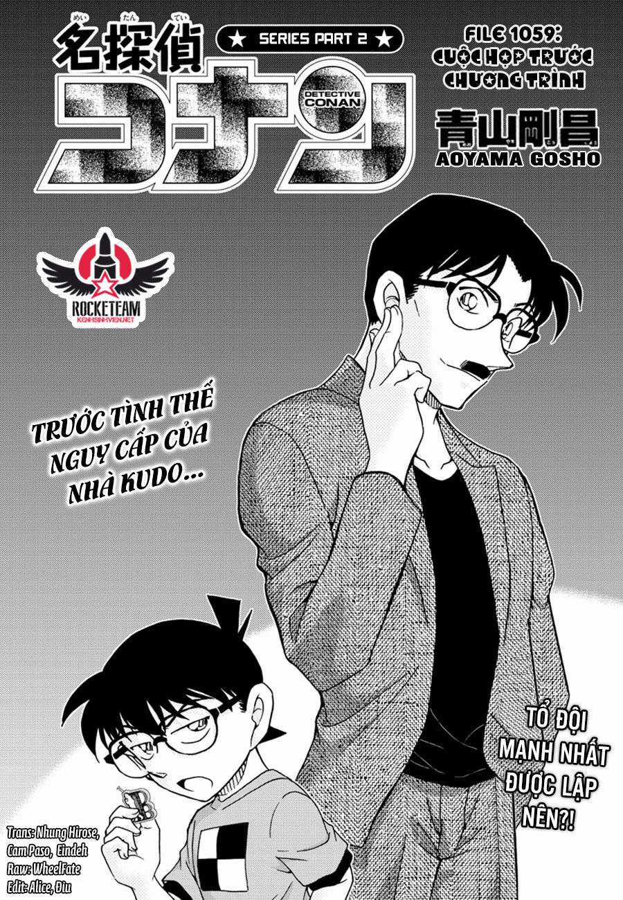 Conan Chapter 1059 trang 0