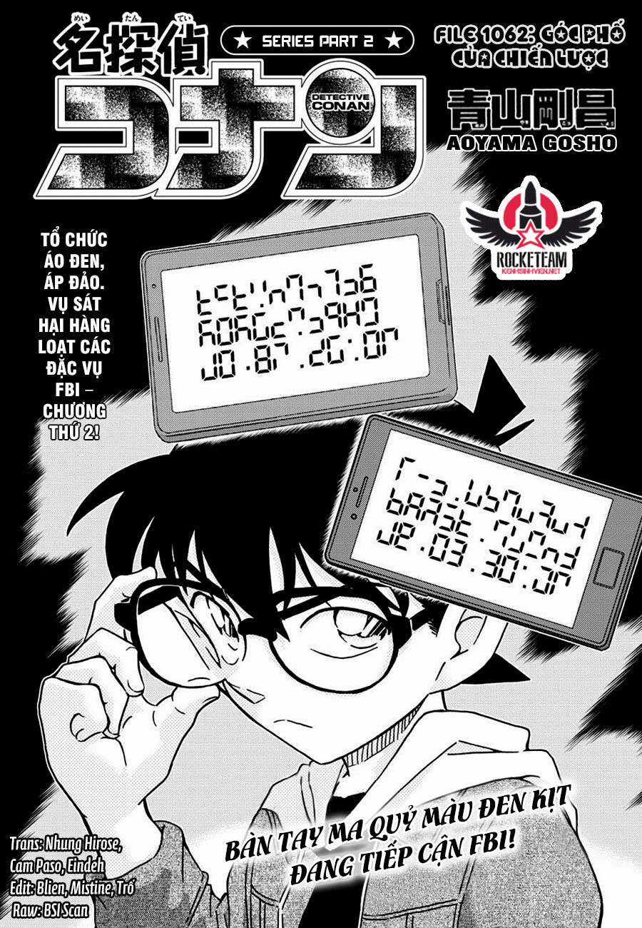 Conan Chapter 1062 trang 0