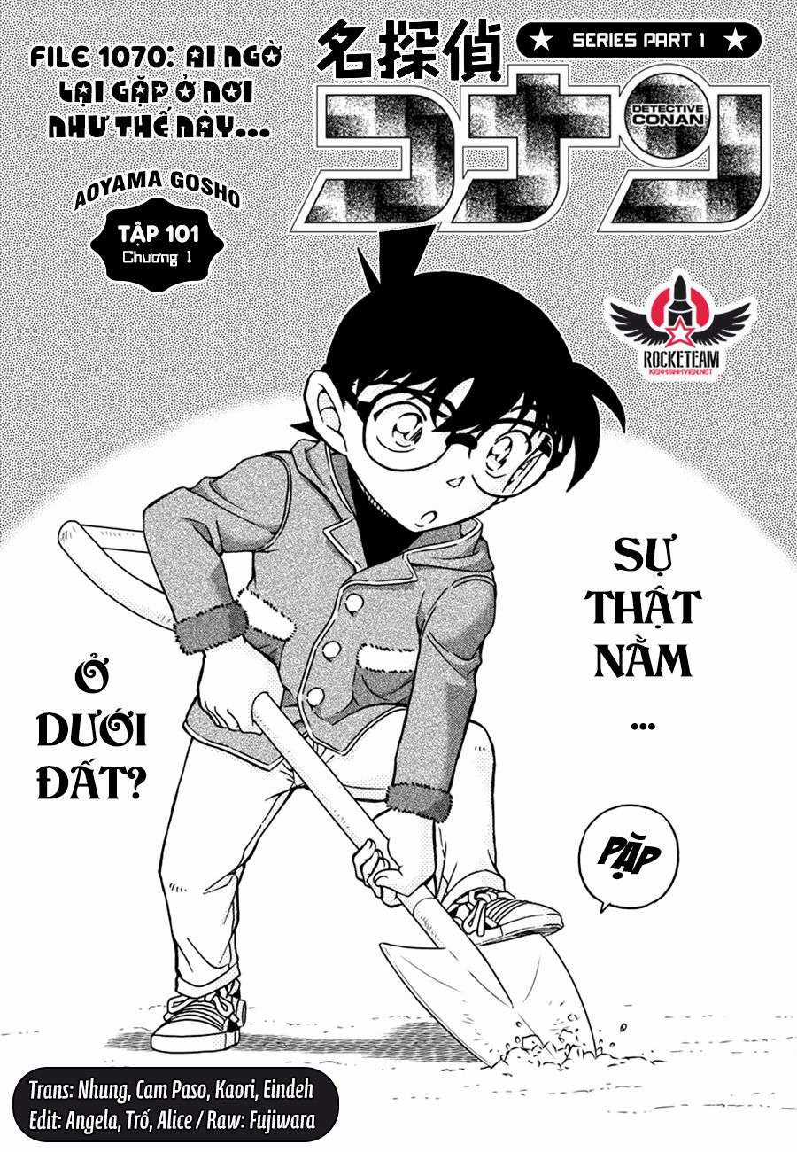 Conan Chapter 1070 trang 1