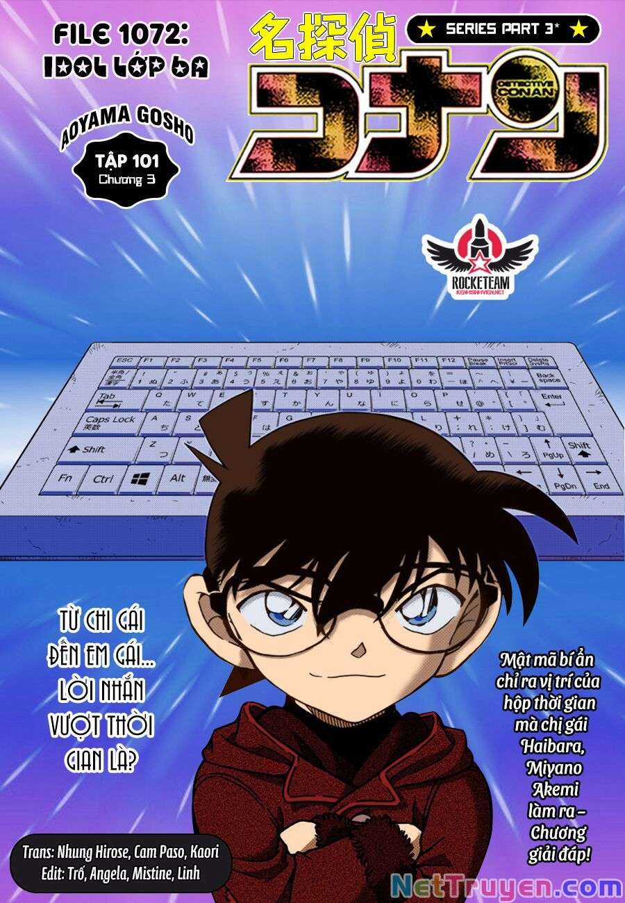 Conan Chapter 1072 trang 0