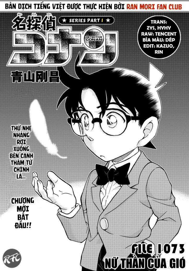 Conan Chapter 1073 trang 1