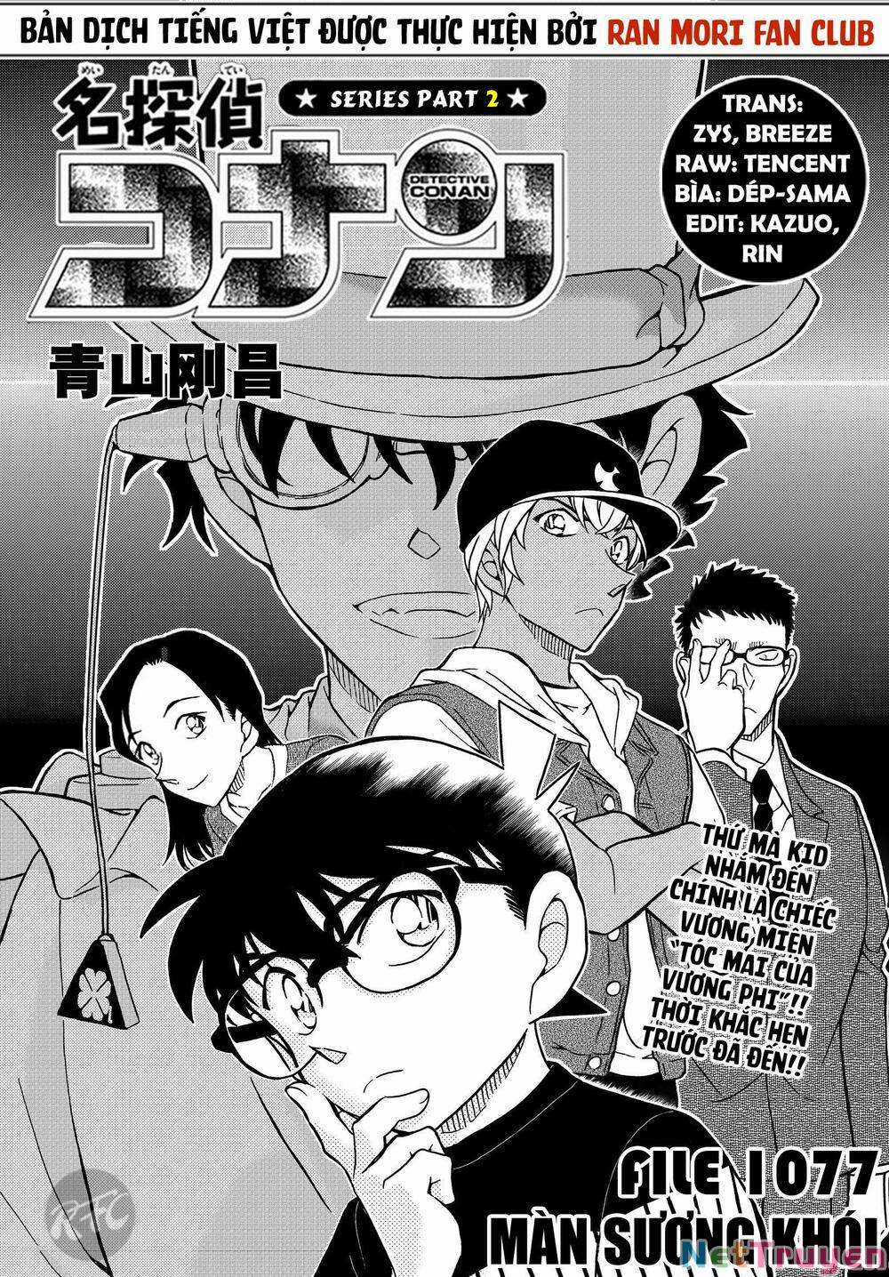 Conan Chapter 1077 trang 1