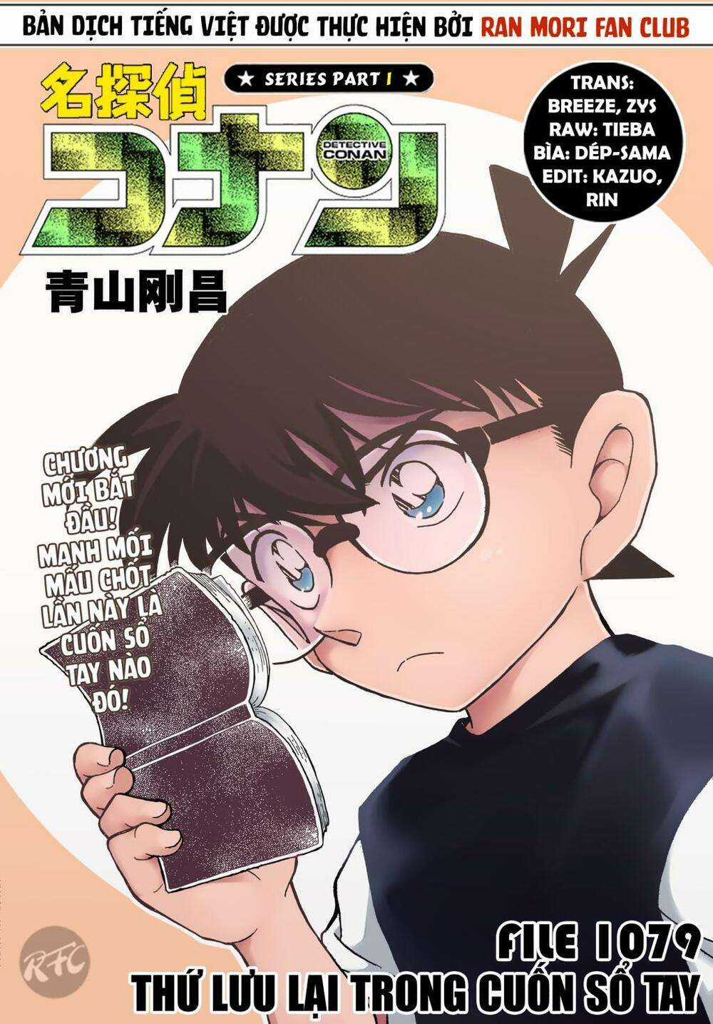 Conan Chapter 1079 trang 0