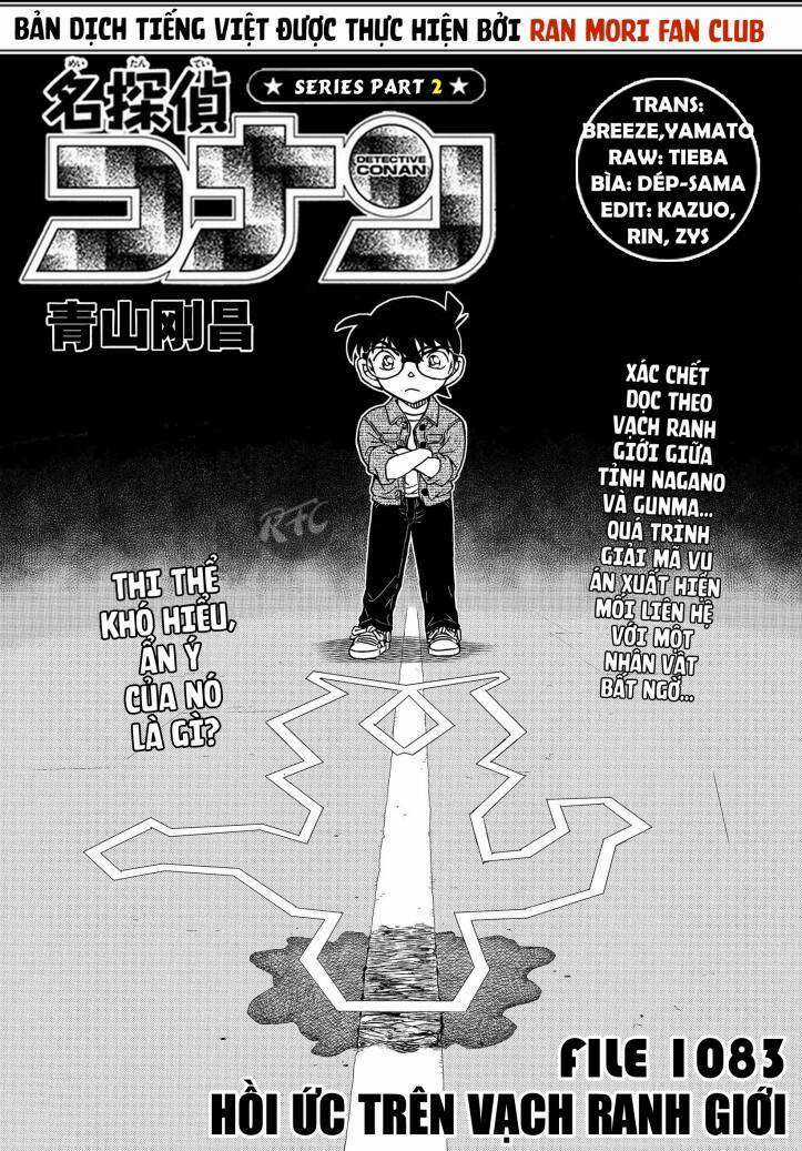 Conan Chapter 1083 trang 1