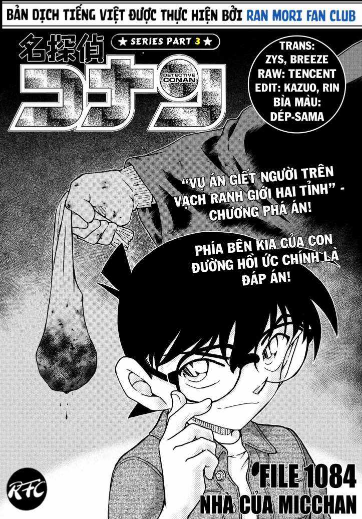 Conan Chapter 1084 trang 1