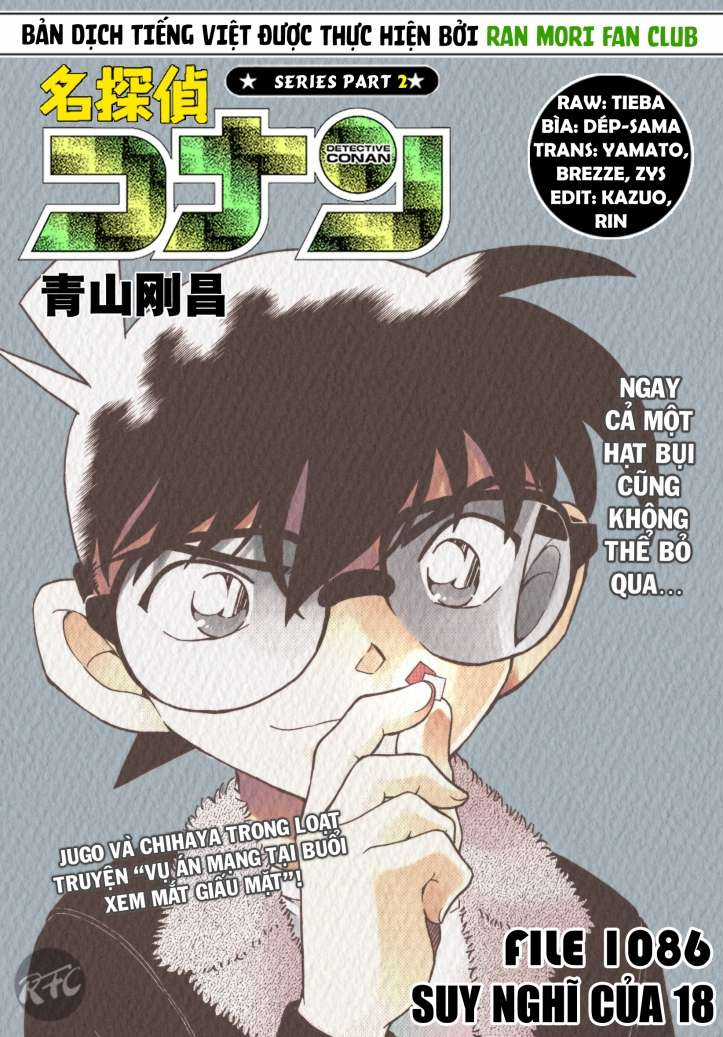 Conan Chapter 1086 trang 0