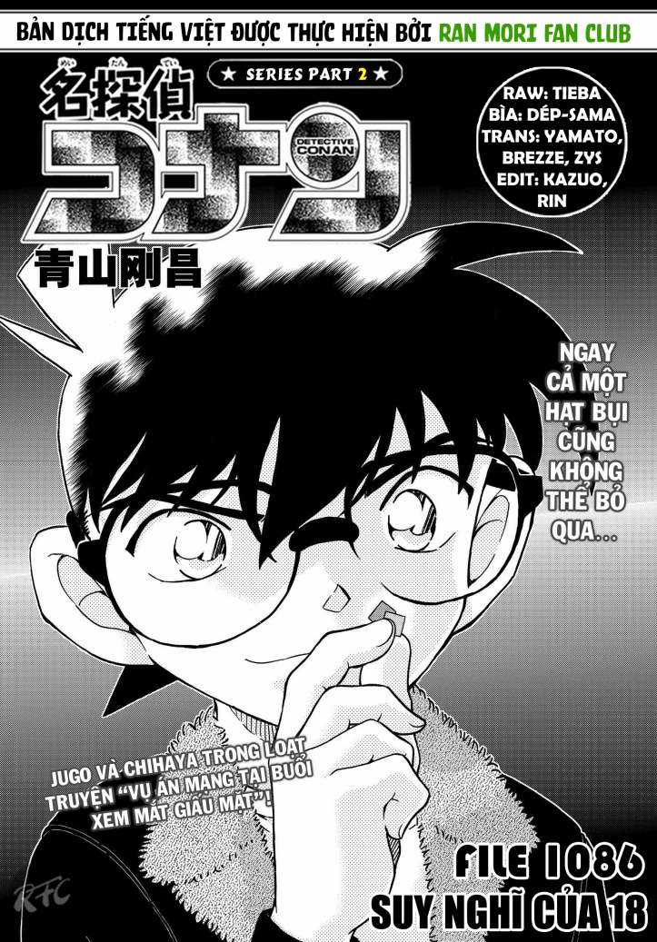 Conan Chapter 1086 trang 1
