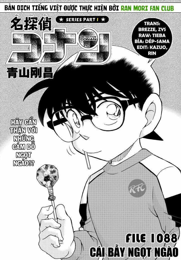 Conan Chapter 1088 trang 1