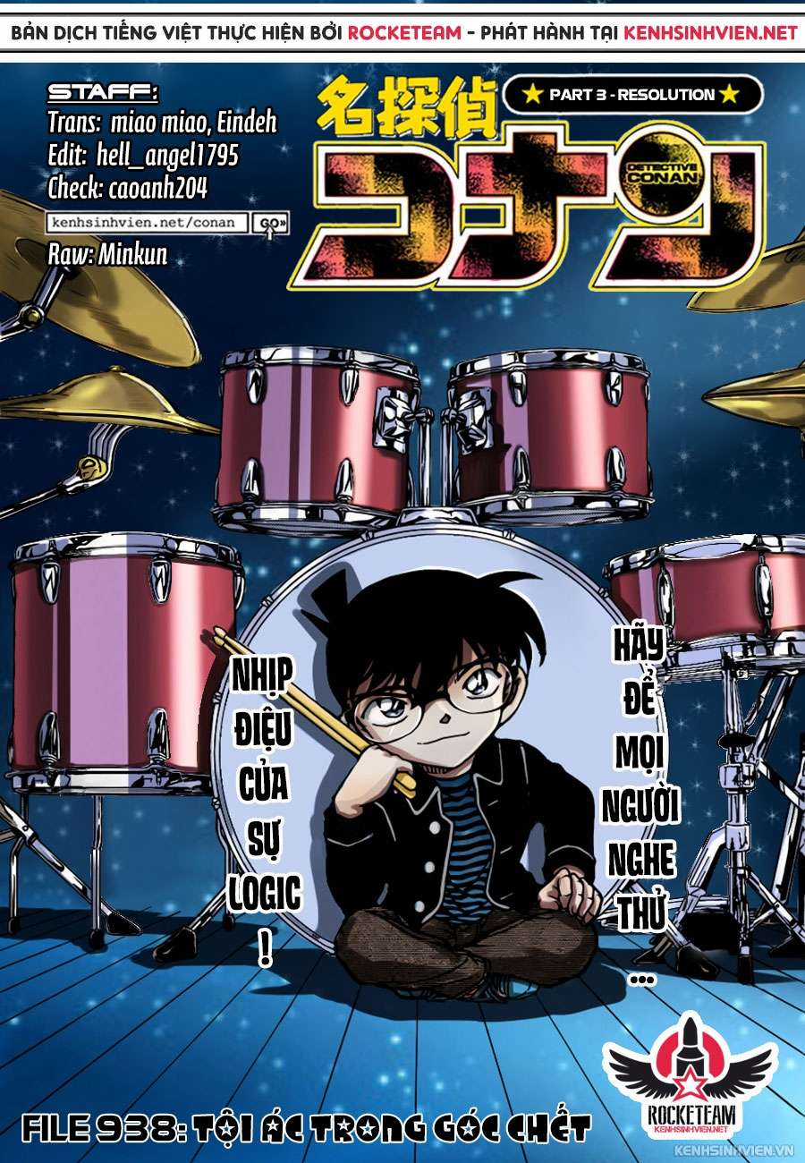 Conan Chapter 938 trang 0