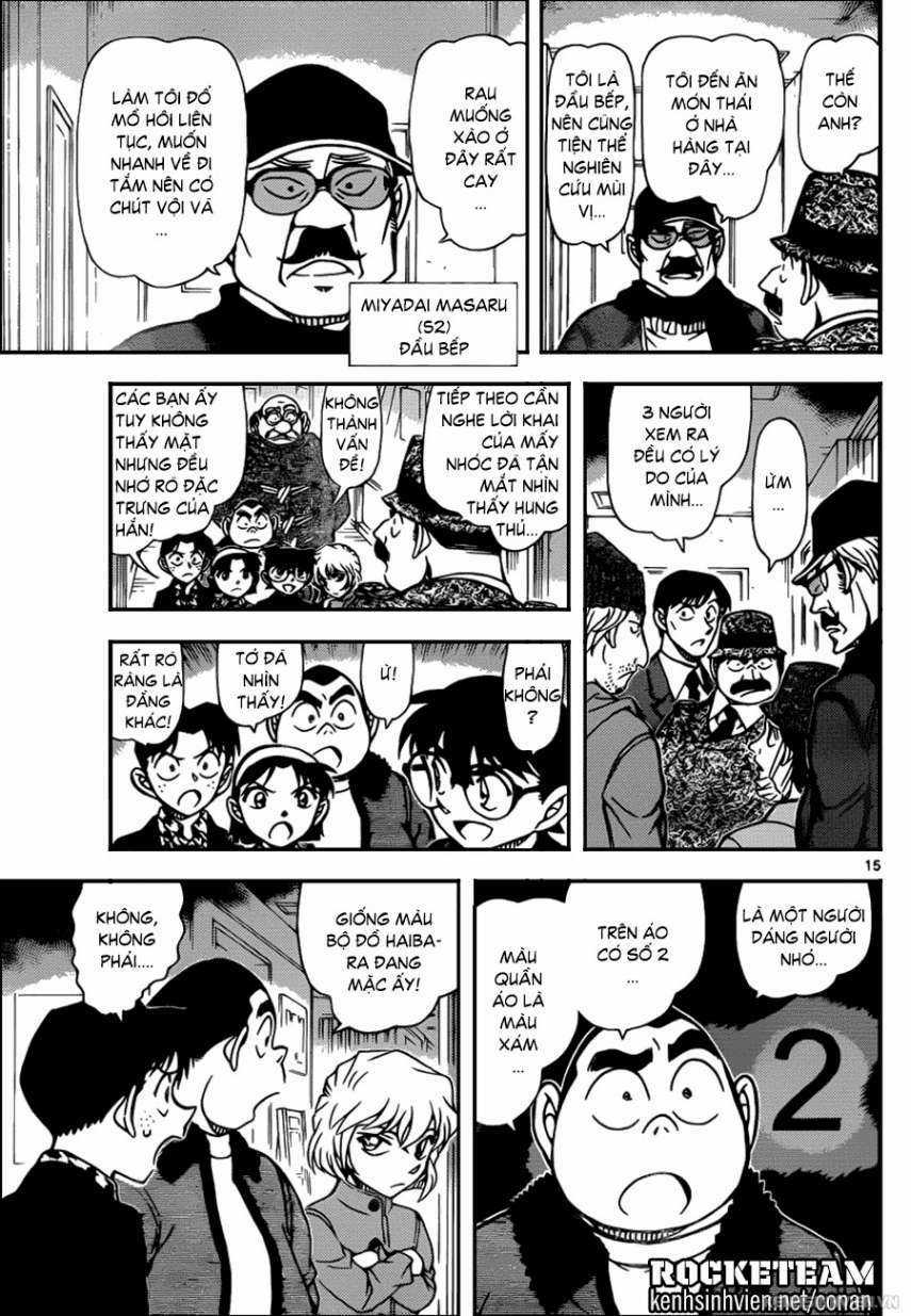 Conan Chapter 939 trang 14