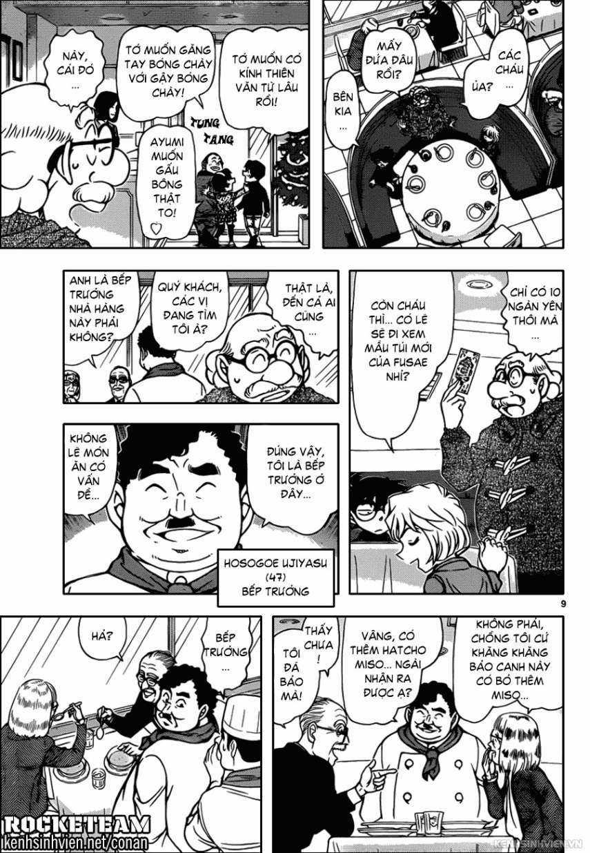 Conan Chapter 939 trang 8