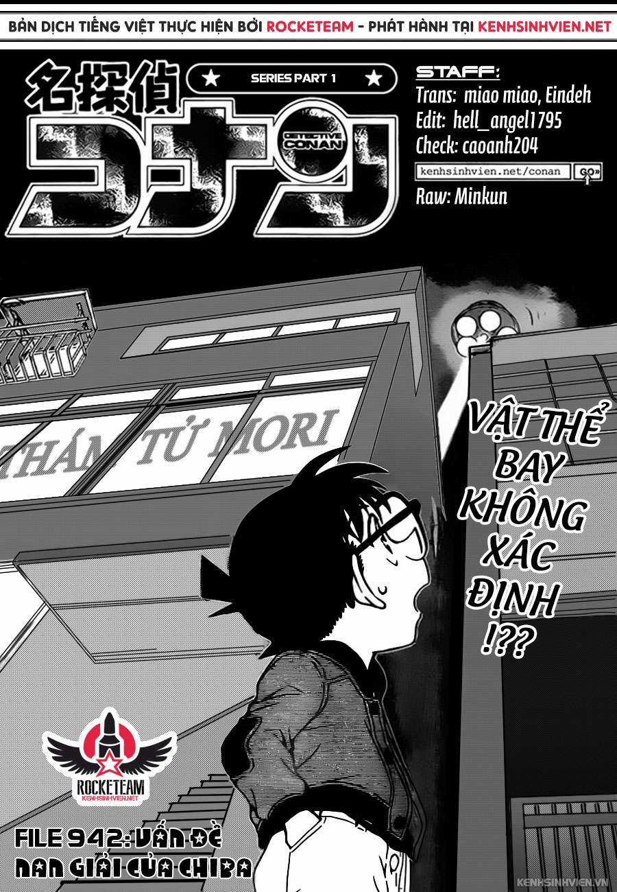 Conan Chapter 942 trang 0