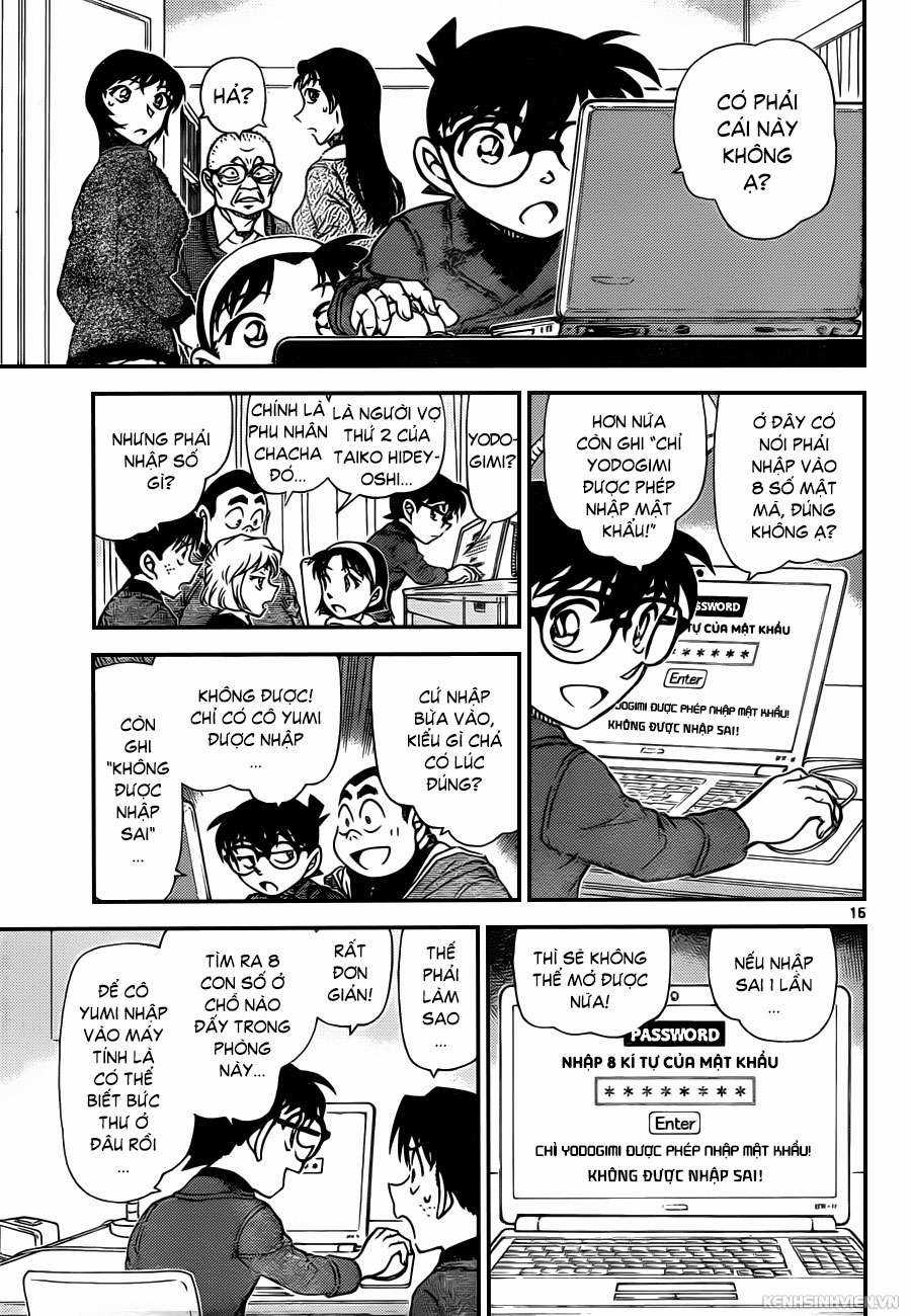 Conan Chapter 945 trang 14