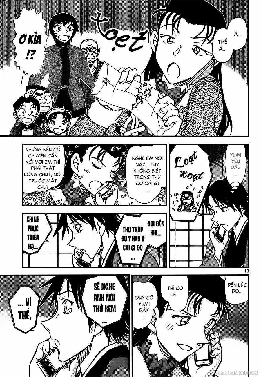 Conan Chapter 947 trang 12