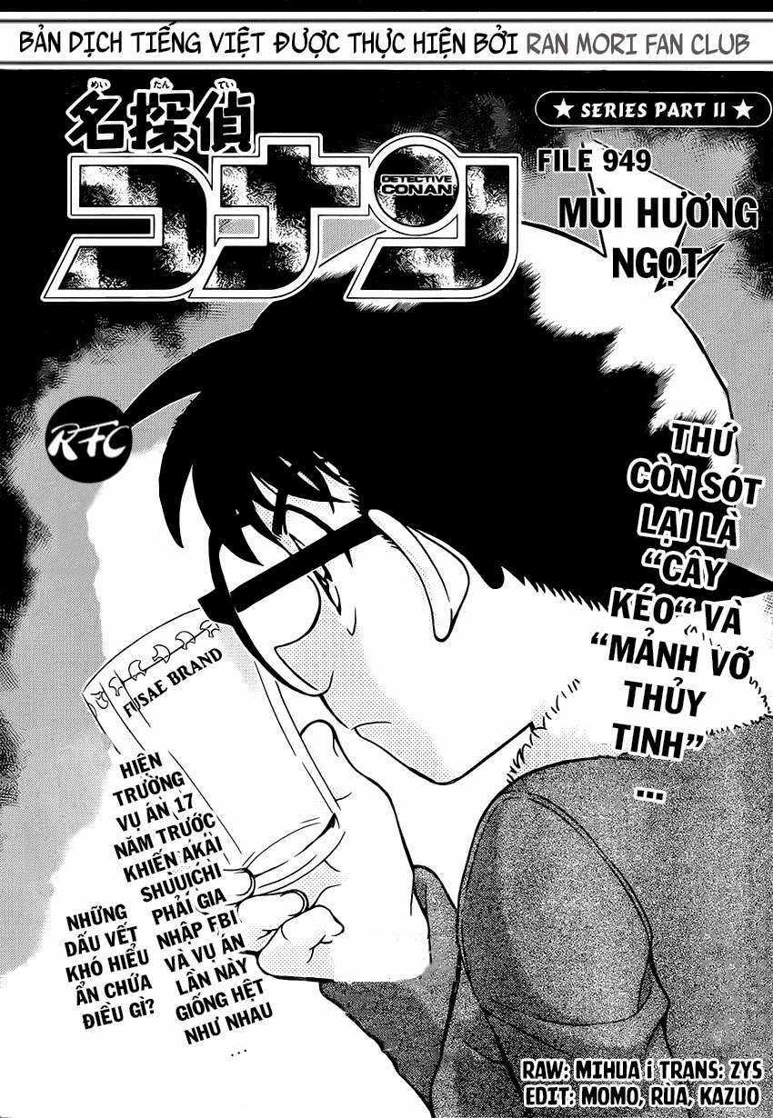 Conan Chapter 949 trang 1
