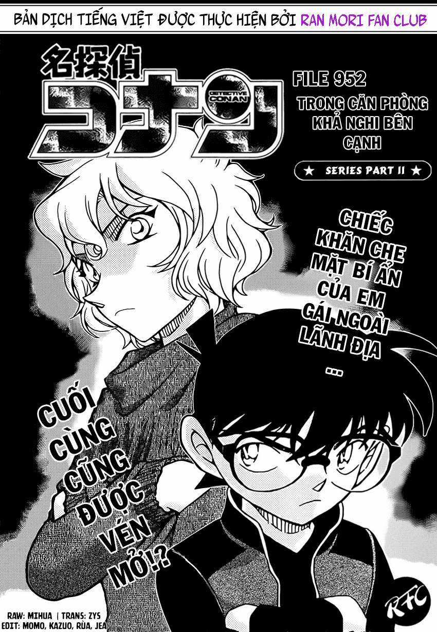 Conan Chapter 952 trang 1