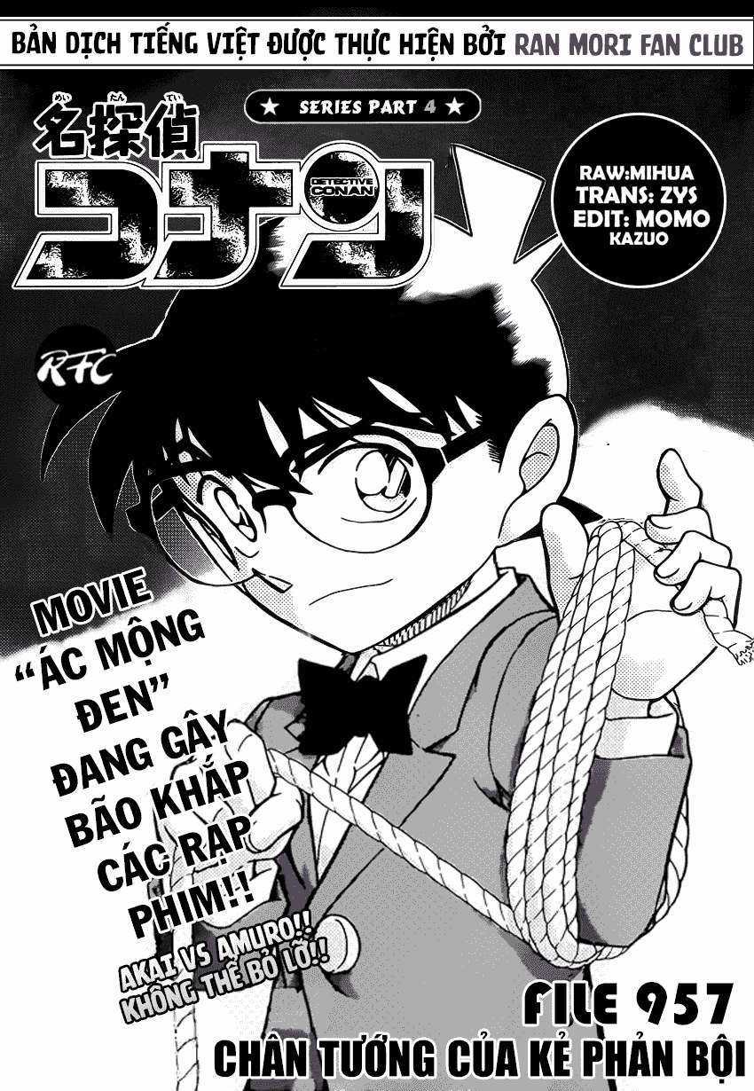 Conan Chapter 957 trang 0
