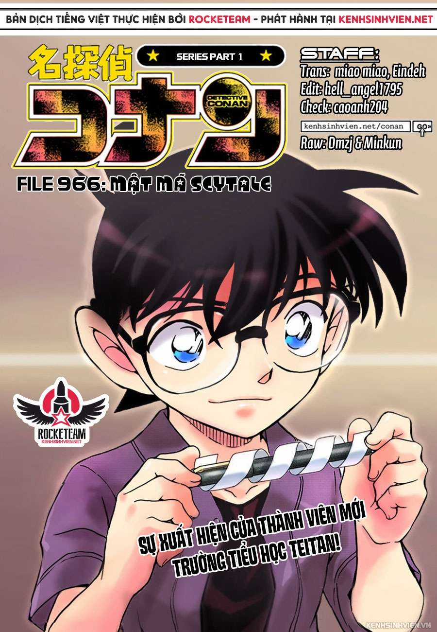 Conan Chapter 966 trang 0