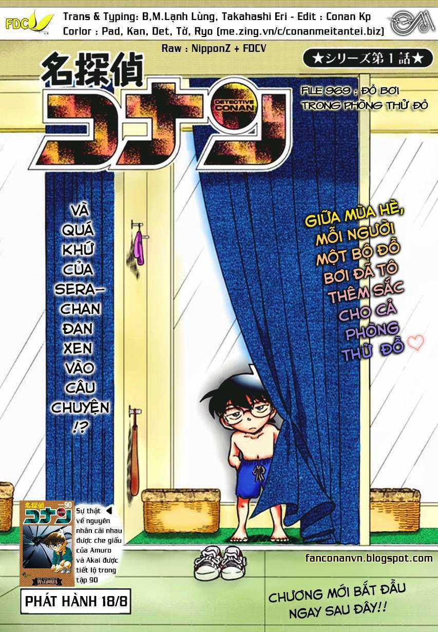 Conan Chapter 969 trang 0