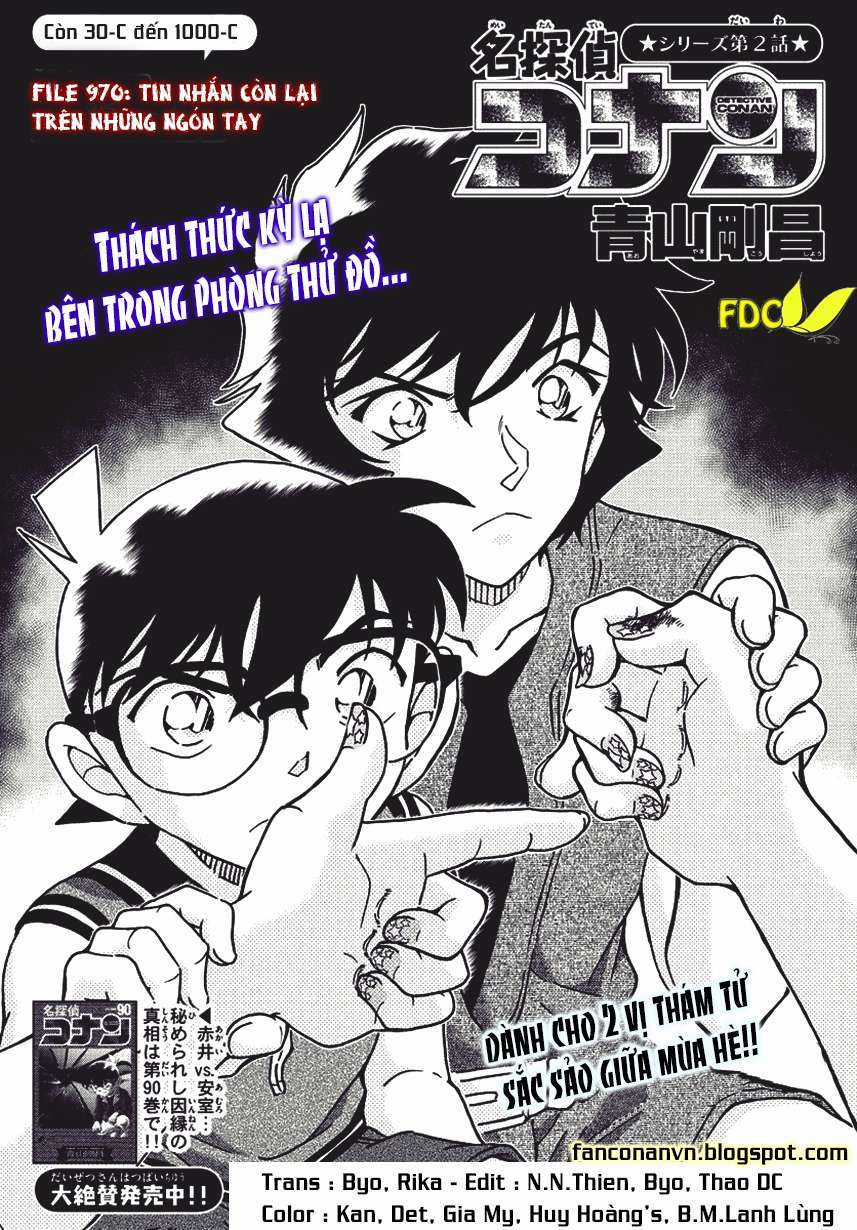 Conan Chapter 970 trang 1
