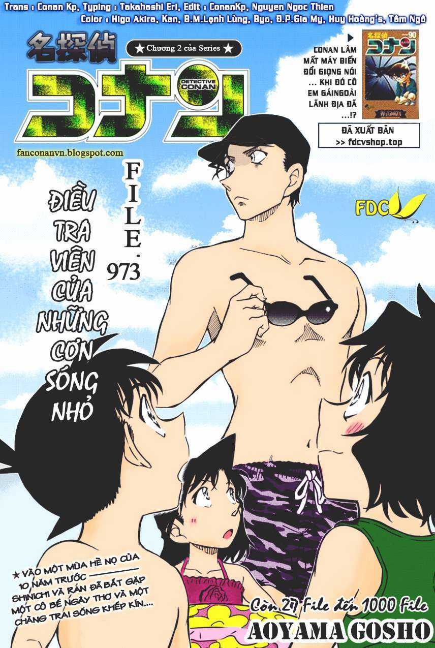 Conan Chapter 973 trang 0