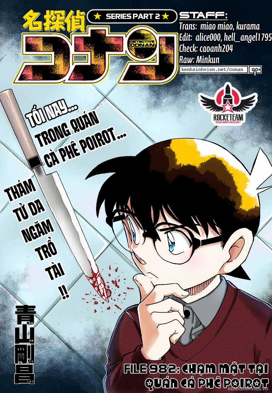 Conan Chapter 982 trang 0