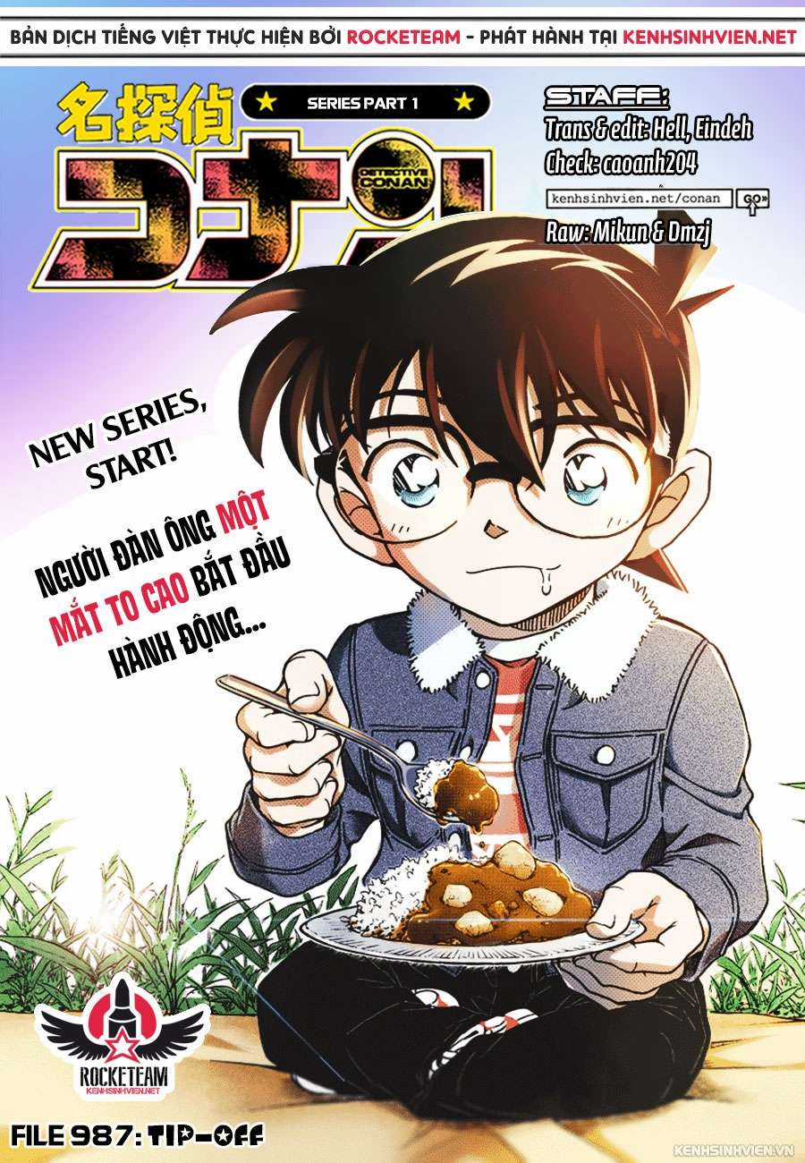 Conan Chapter 987 trang 0