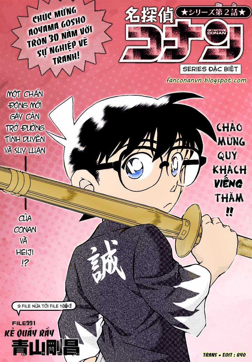 Conan Chapter 991 trang 0