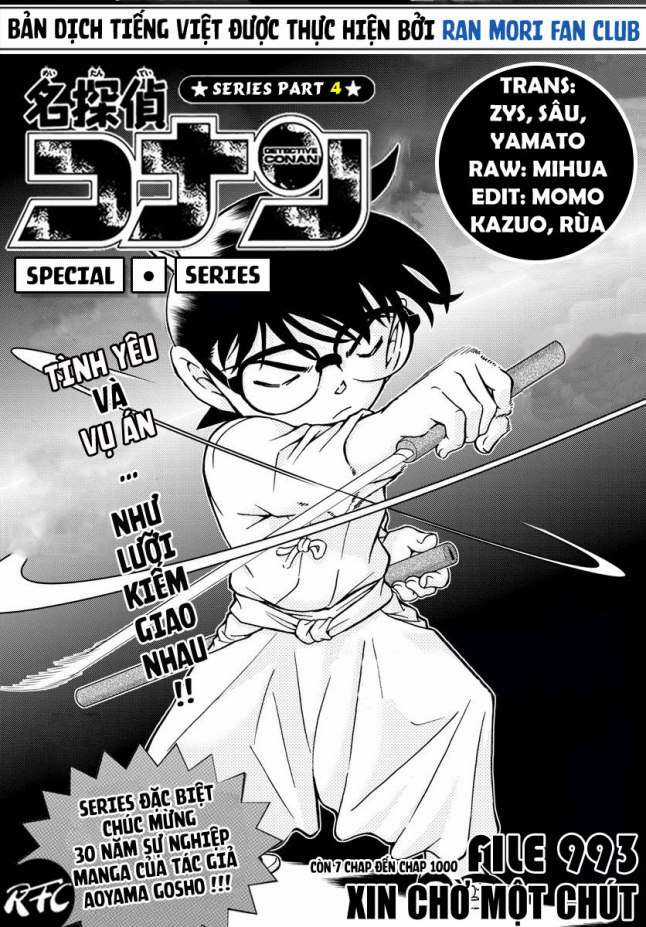 Conan Chapter 993 trang 0