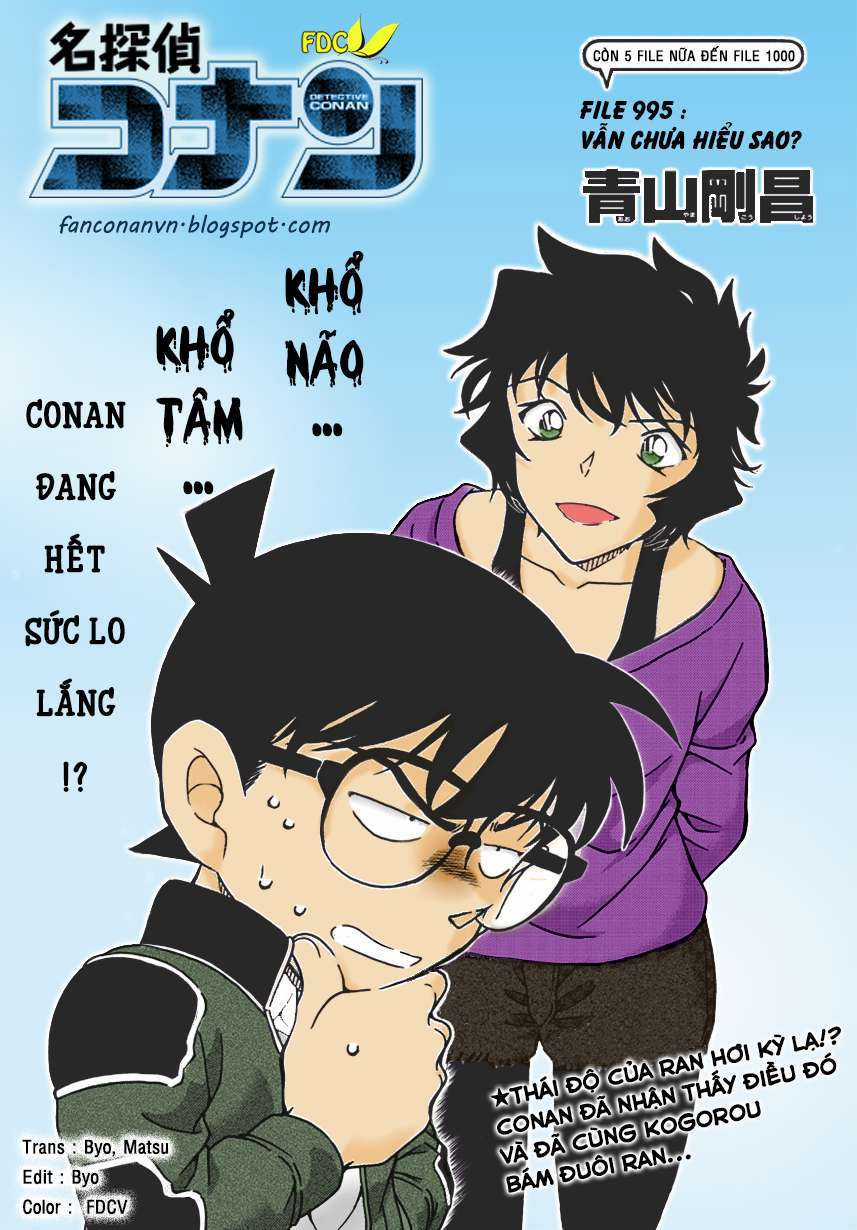 Conan Chapter 995 trang 0