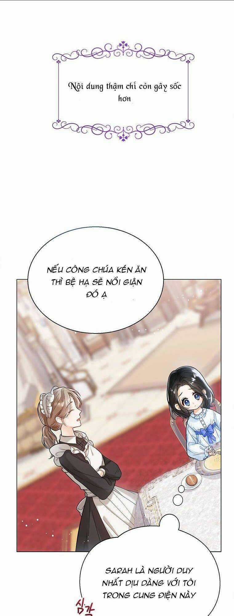 Công Chúa Bé Con Nhìn Vào Cửa Sổ Trạng Thái Chapter 1 trang 33