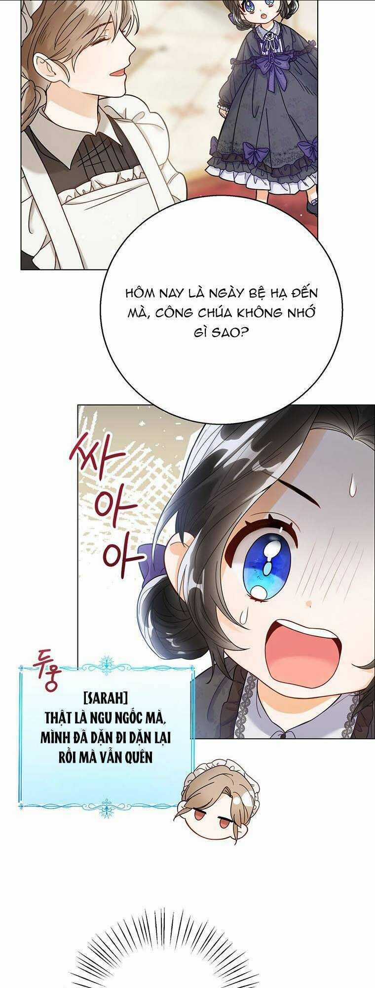 Công Chúa Bé Con Nhìn Vào Cửa Sổ Trạng Thái Chapter 1 trang 43