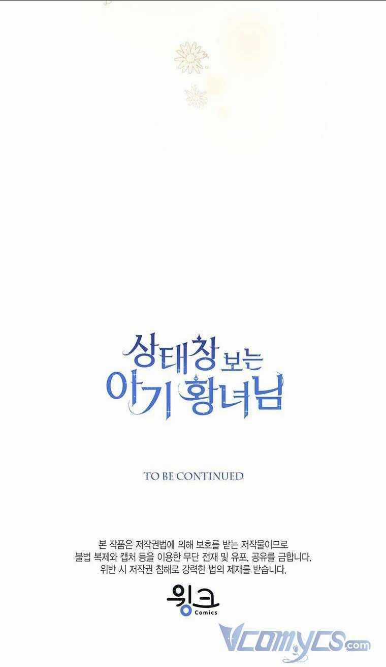 Công Chúa Bé Con Nhìn Vào Cửa Sổ Trạng Thái Chapter 1 trang 56