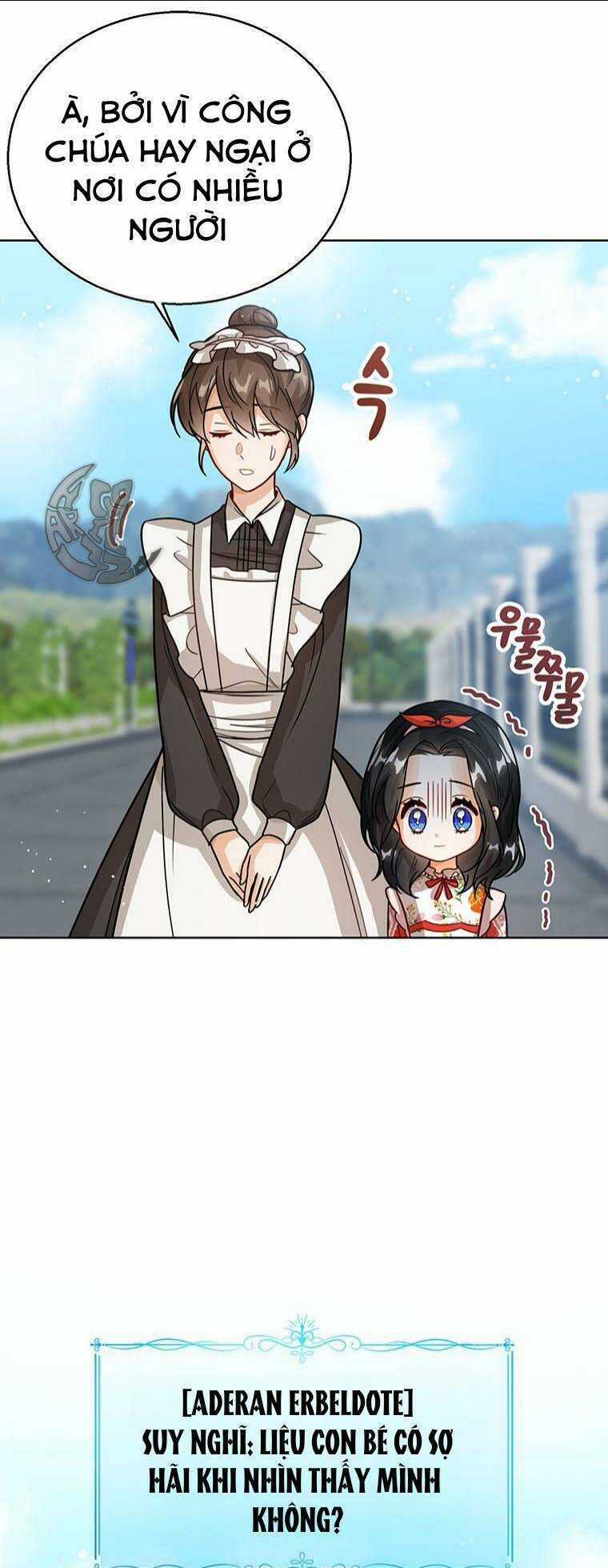 Công Chúa Bé Con Nhìn Vào Cửa Sổ Trạng Thái Chapter 11 trang 14