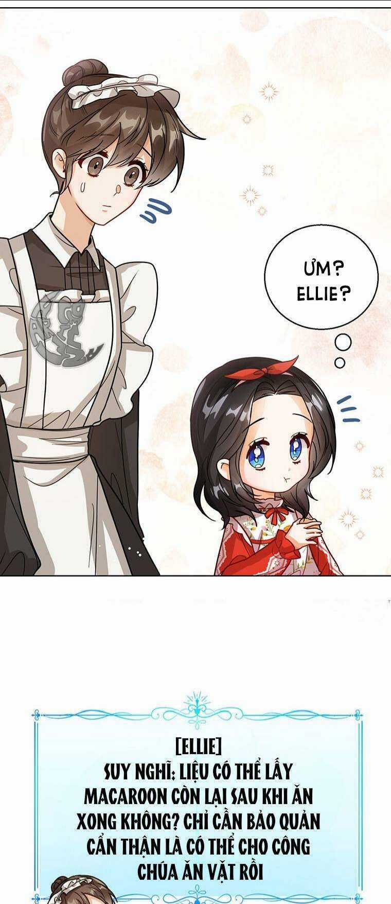 Công Chúa Bé Con Nhìn Vào Cửa Sổ Trạng Thái Chapter 11 trang 38