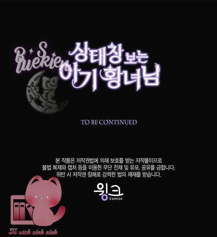 Công Chúa Bé Con Nhìn Vào Cửa Sổ Trạng Thái Chapter 13 trang 109