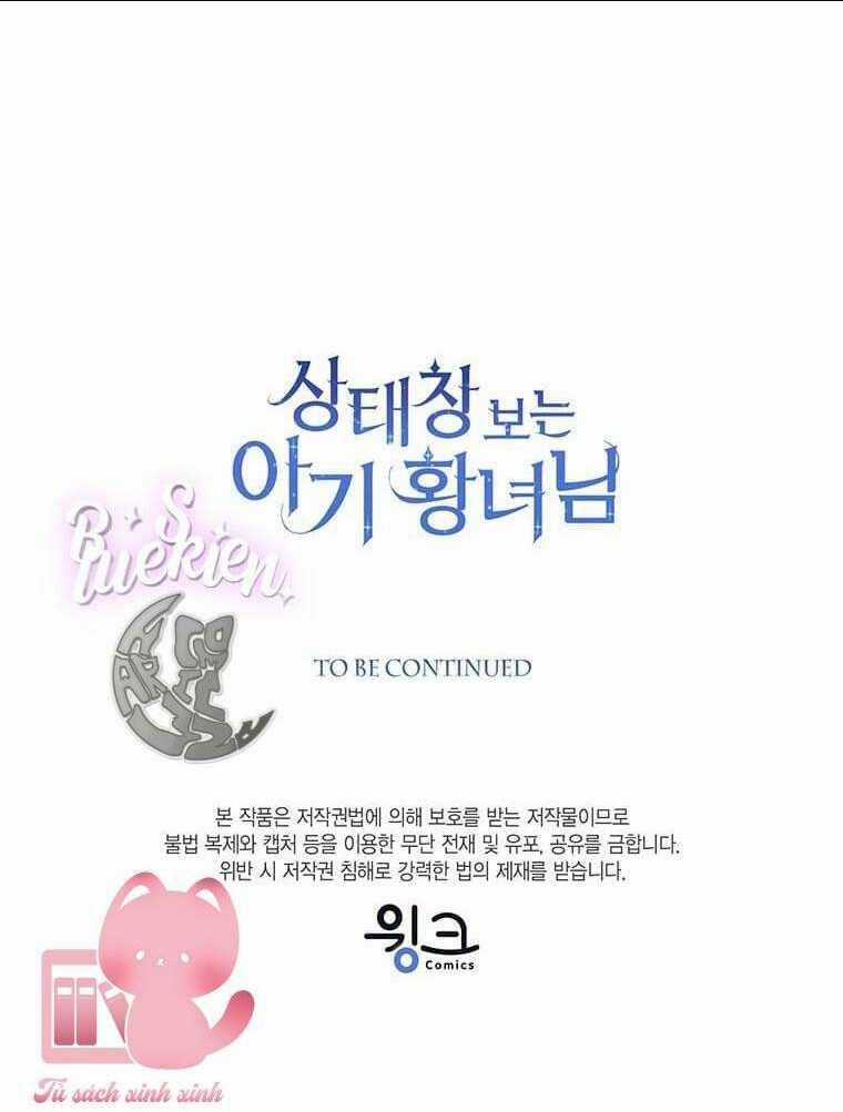 Công Chúa Bé Con Nhìn Vào Cửa Sổ Trạng Thái Chapter 14 trang 64