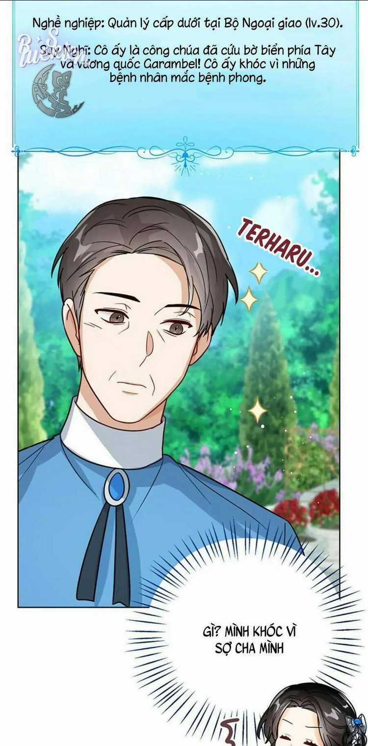 Công Chúa Bé Con Nhìn Vào Cửa Sổ Trạng Thái Chapter 21 trang 84