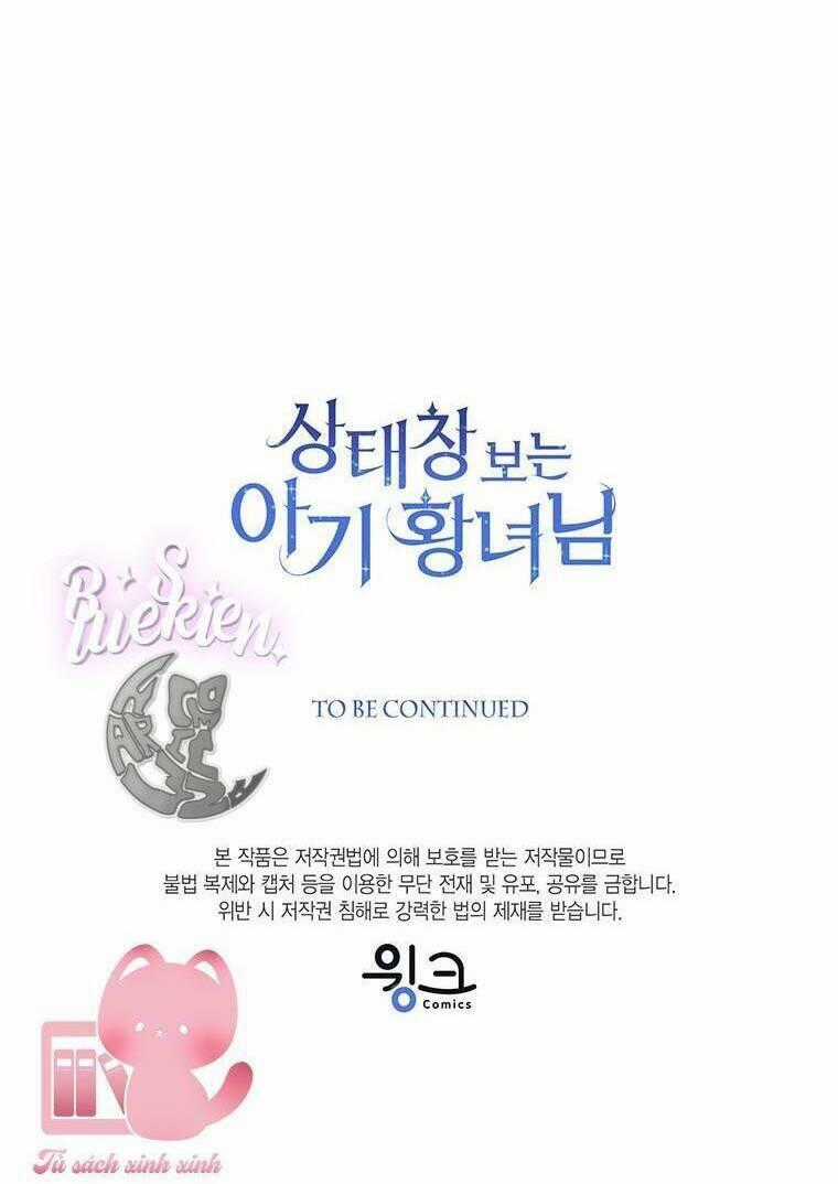 Công Chúa Bé Con Nhìn Vào Cửa Sổ Trạng Thái Chapter 24 trang 95