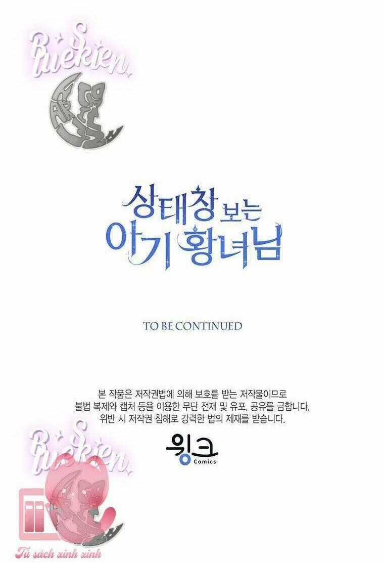 Công Chúa Bé Con Nhìn Vào Cửa Sổ Trạng Thái Chapter 25 trang 95