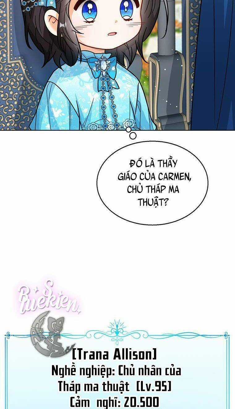 Công Chúa Bé Con Nhìn Vào Cửa Sổ Trạng Thái Chapter 27 trang 57