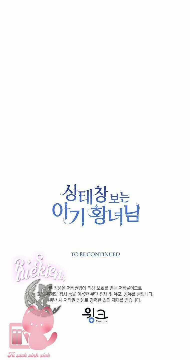 Công Chúa Bé Con Nhìn Vào Cửa Sổ Trạng Thái Chapter 27 trang 99