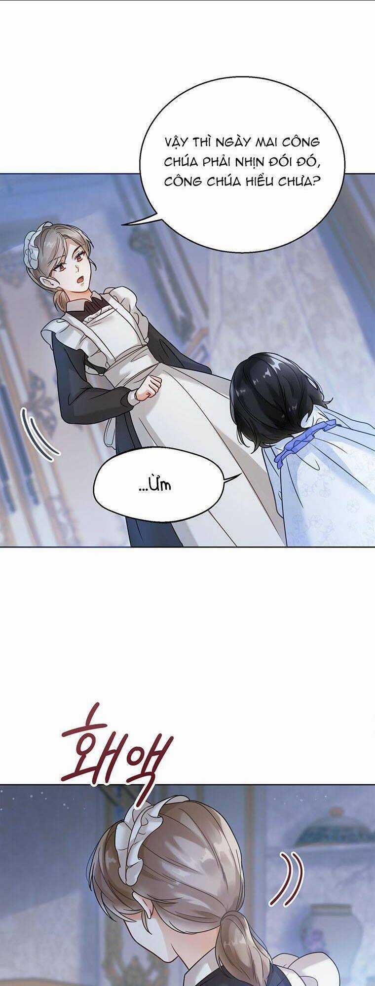 Công Chúa Bé Con Nhìn Vào Cửa Sổ Trạng Thái Chapter 3 trang 54