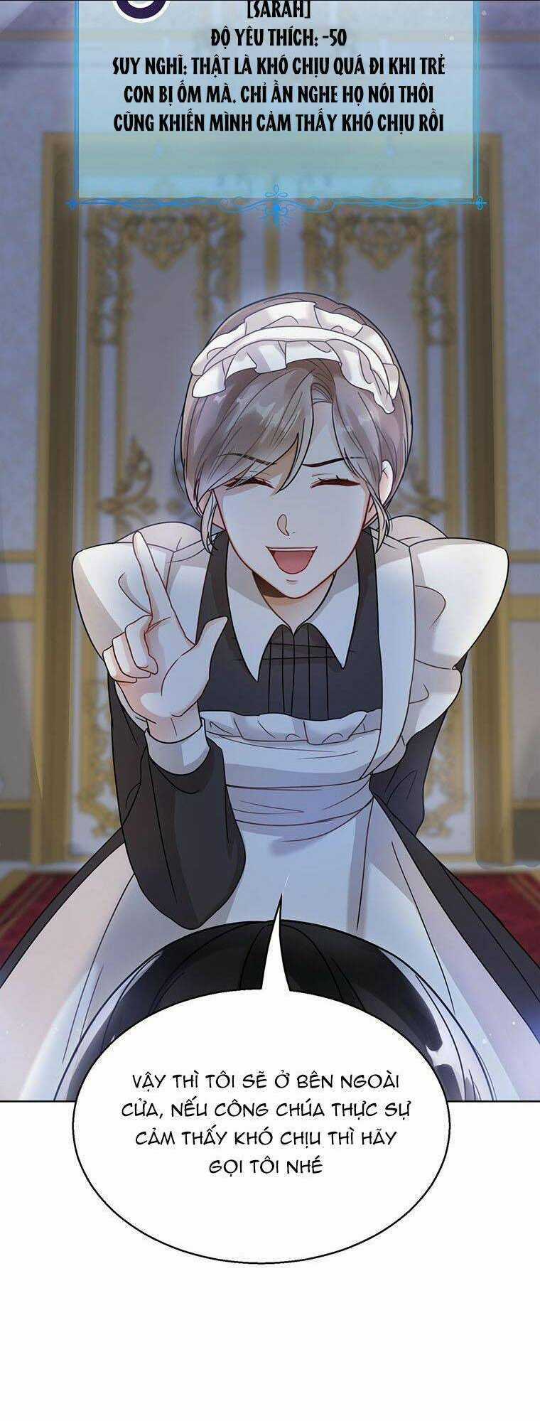 Công Chúa Bé Con Nhìn Vào Cửa Sổ Trạng Thái Chapter 3 trang 57