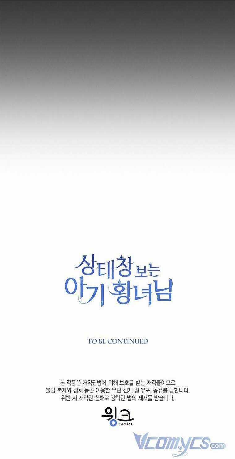 Công Chúa Bé Con Nhìn Vào Cửa Sổ Trạng Thái Chapter 3 trang 64