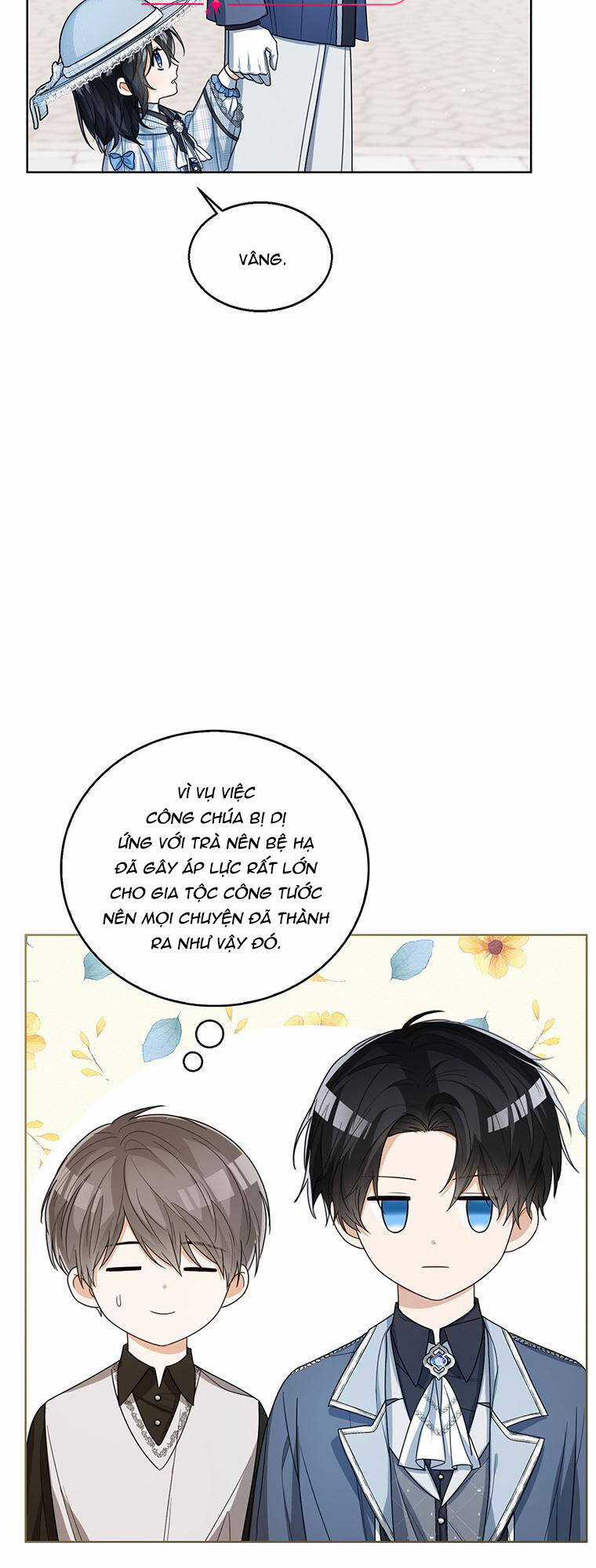 Công Chúa Bé Con Nhìn Vào Cửa Sổ Trạng Thái Chapter 46 trang 28