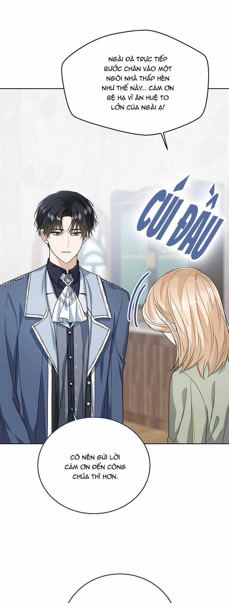 Công Chúa Bé Con Nhìn Vào Cửa Sổ Trạng Thái Chapter 46 trang 56